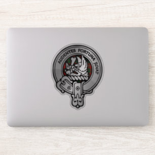 Sticker Clan MacKinnon Crest & Tartan
