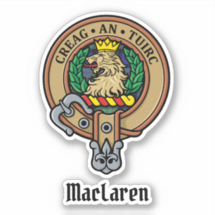 Sticker Clan MacLaren Crest