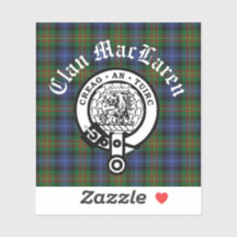 Clan MacLaren Crest Badge & Tartan