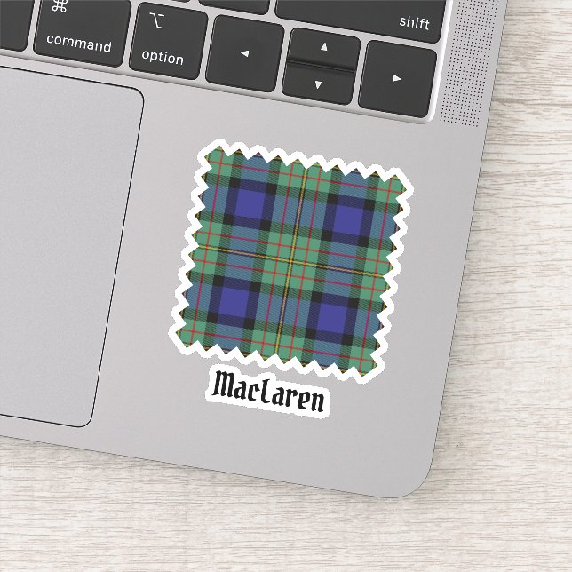 Sticker Clan MacLaren Tartan (Détail)