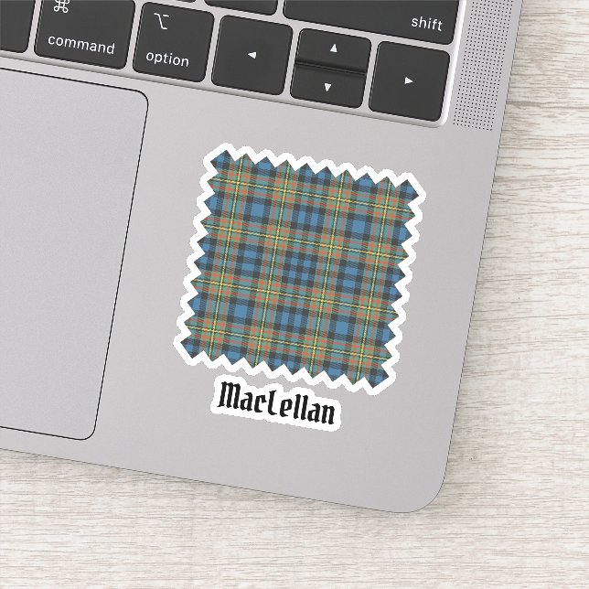 Sticker Clan MacLellan Ancient Tartan (Détail)