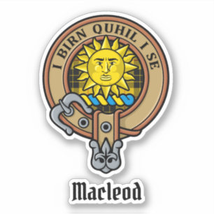 Sticker Clan MacLeod de Lewis Crest