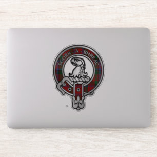 Sticker Clan MacNeacail (MacNicol/Nicolson) Crest & Tartan