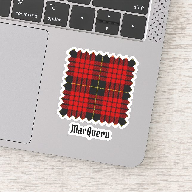 Sticker Clan MacQueen Tartan (Détail)
