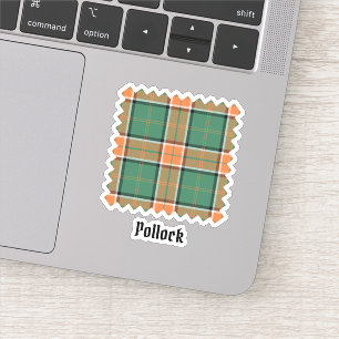 Sticker Clan Pollock Tartan