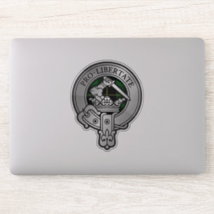 Sticker Clan Wallace Crest & Hunter Tartan