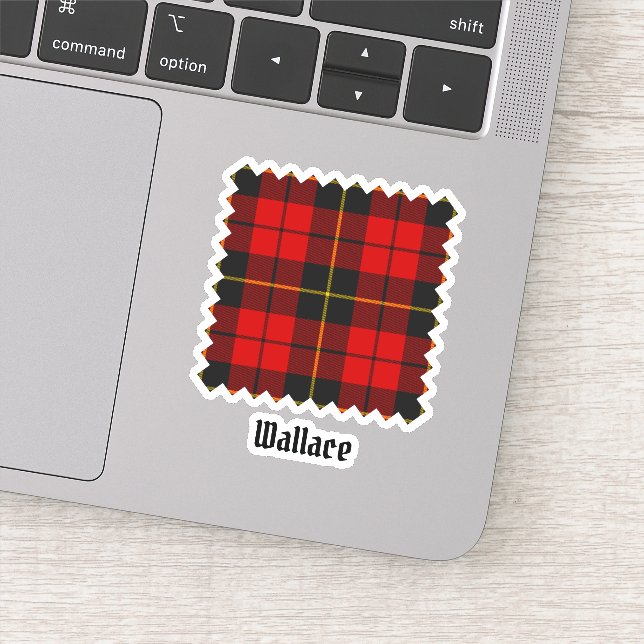 Sticker Clan Wallace Tartan (Détail)