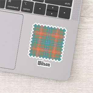 Sticker Clan Wilson Ancienne Tartan