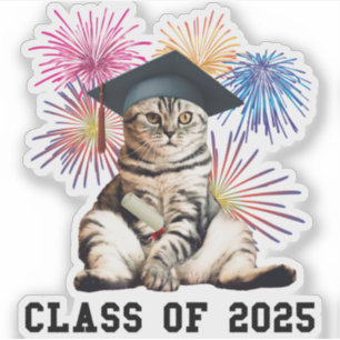 Sticker Classe d'Amoureux des chats 2025