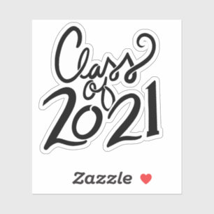 Sticker Classe de 2021 Senior Open House Graduation