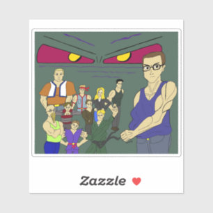 Sticker classe inspiration anime