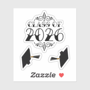 Sticker Classe Tat de 2026 Graduation