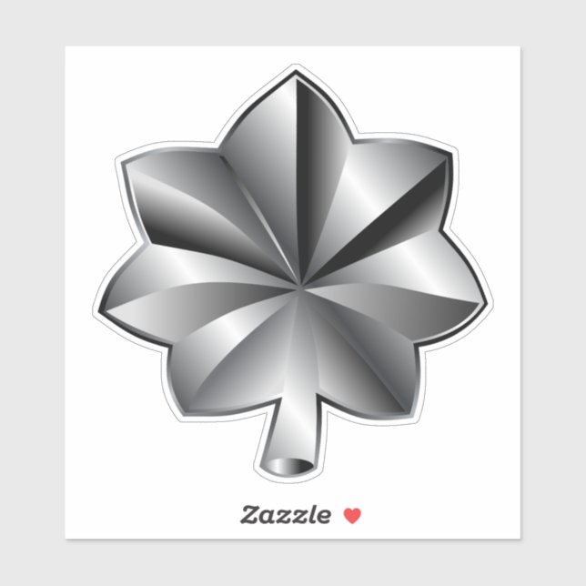 Sticker Classement militaire des États-Unis - Lieutenant-c (Feuille)
