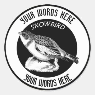 Sticker Classic Classic Custom Snowbird