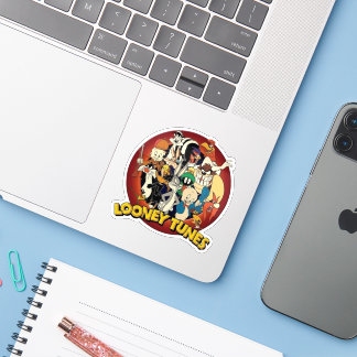 Sticker Classic Looney Tunes Squad - Retro Circular Nostal
