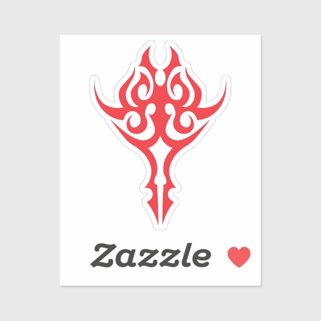 Sticker Classic Ornamental Floral Border Elegant Design (Feuille)