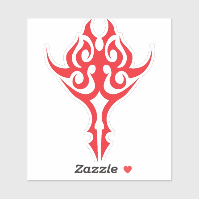 Sticker Classic Ornamental Floral Border Elegant Design (Feuille)