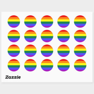 Sticker Classic Rainbow LGBT Pride