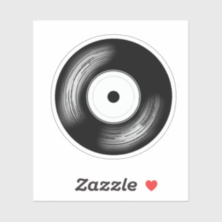 Sticker Classic Vinyl Disc