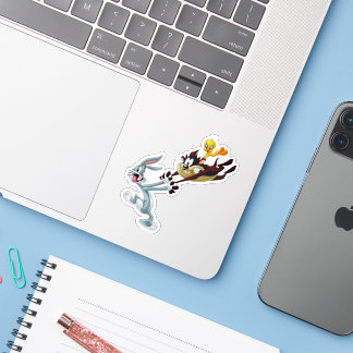 Sticker Classique Toon Chaos - Bugs Bunny, Daffy Duck