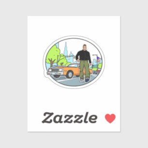 Sticker Claude - GTA 3