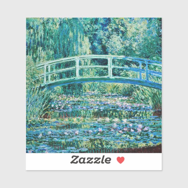 Sticker Claude Monet (Feuille)