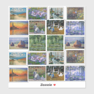 Sticker Claude Monet Art Peintures