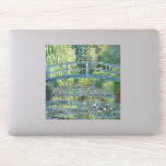 Sticker Claude Monet - Eau Lily étang, Harmonie verte<br><div class="desc">Etang Lily,  Harmonie Verte / Le Bassin aux Nympheas,  Harmonie Verte par Claude Monet en 1899</div>