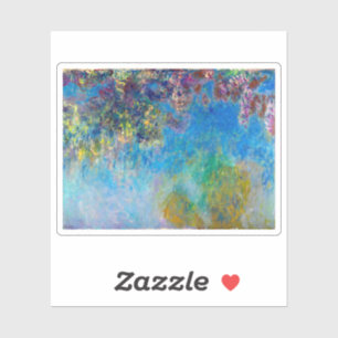 Sticker Claude Monet Wisteria