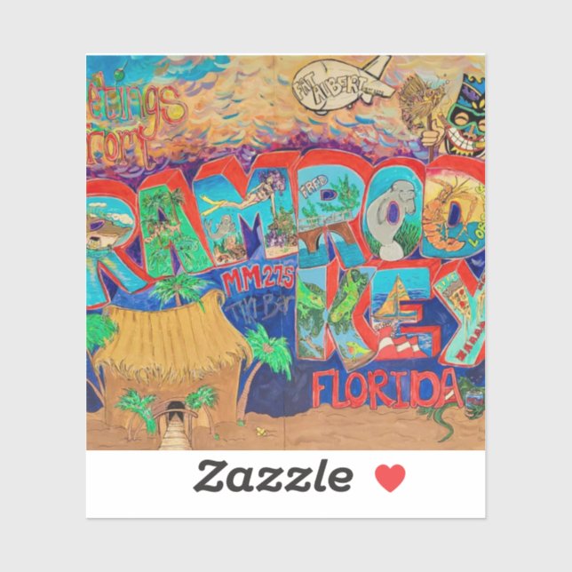 Sticker Clé Ramrod (Feuille)