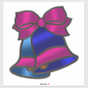 Sticker Cloches de look Verre Trait Vacances