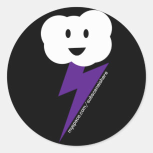 Sticker Cloud&Lightning !