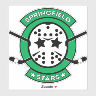 Sticker Clous de fenêtre Stars Springfield 8"