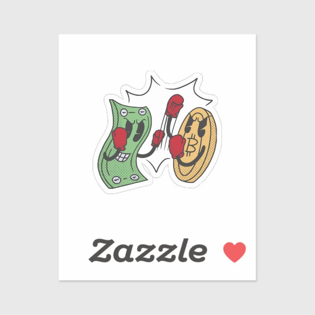 Sticker Club de combat Crypto (Feuille)