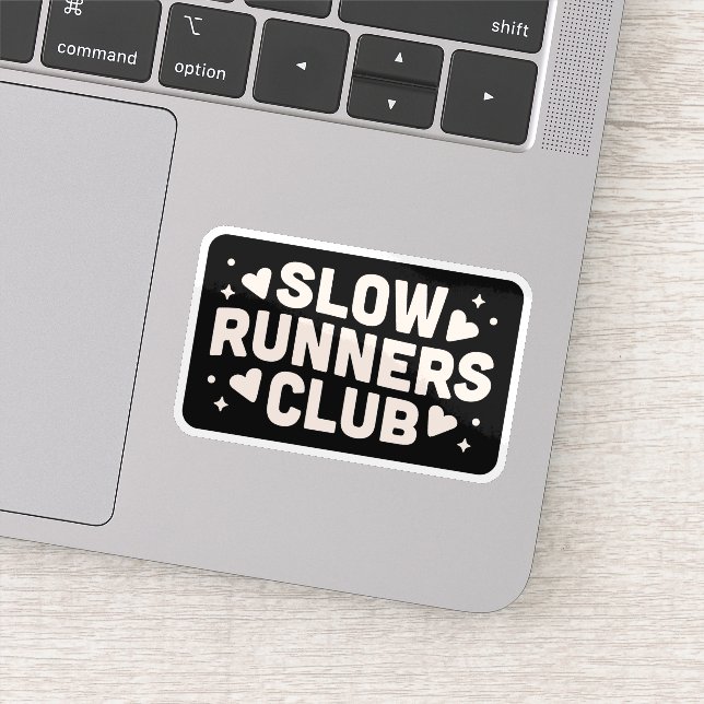 Sticker Club de coureur lent (Détail)