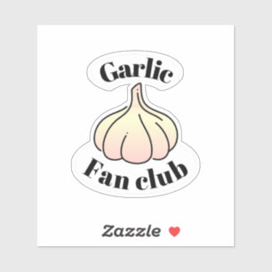 Sticker Club de fans d'ail