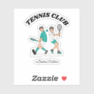 Sticker Club de tennis
