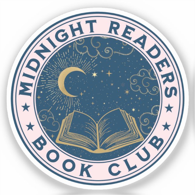 Sticker Club des livres de lecteurs de minuit (Recto)