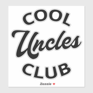 Sticker Club des oncles cool I