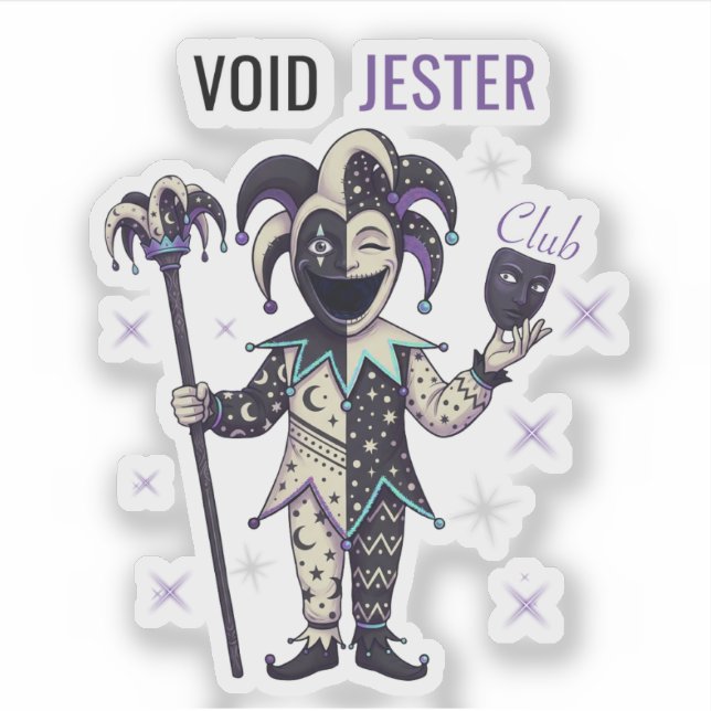 Sticker Club du Fou du Vide (Devant)