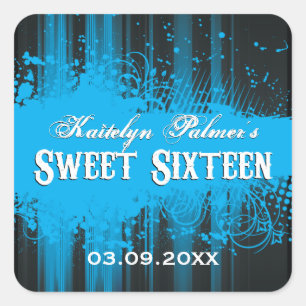 Sticker Club Flyer Look Sweet 16
