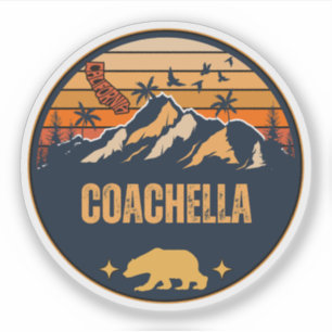 Sticker Coachella, Californie