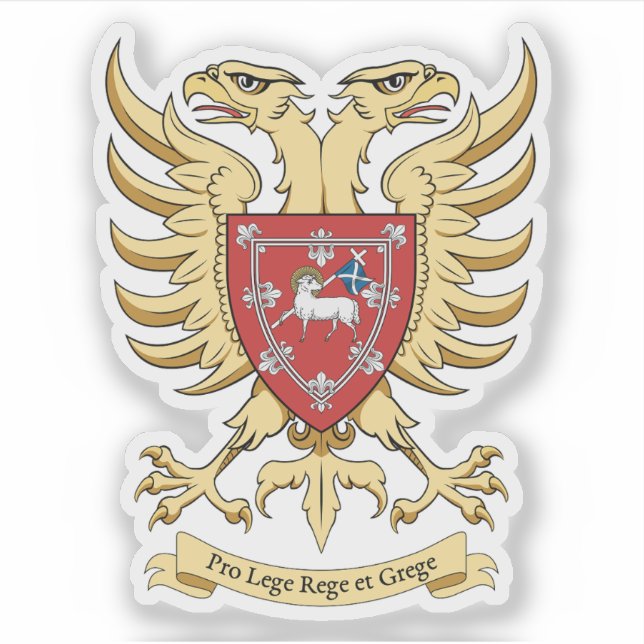 Sticker Coats of arms of the city of Perth, Scotland (Devant)