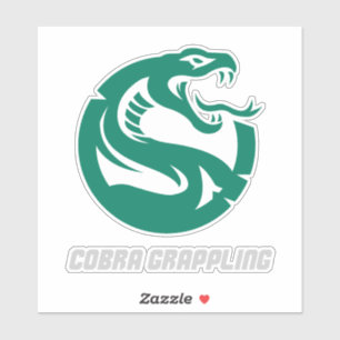 Sticker Cobra Grappling Snake BJJ Training