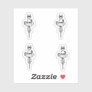 Sticker Cobra Snake à vélo