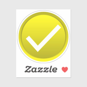 Sticker Coche jaune