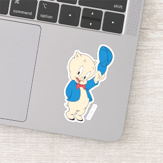 Sticker Cochon de porc | Casquette de vague