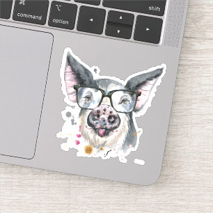 Sticker Cochon tendance