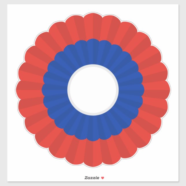 Sticker Cockade national des États-Unis (Feuille)