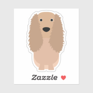 Sticker Cocker mignon Chien Espagnol Chien Chien Chien Pup
